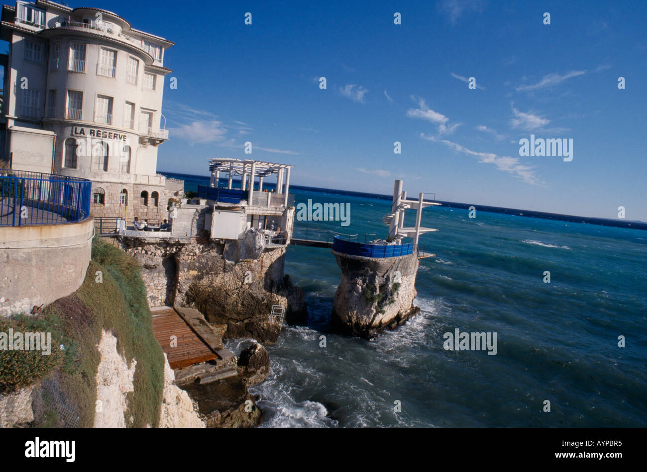 Francia Provenza Cote d Azur Alpes Maritimes Foto Stock