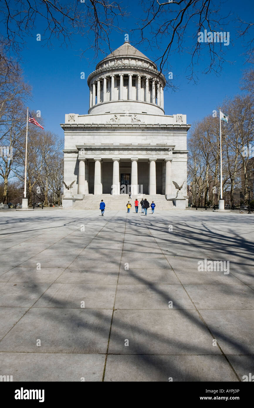 Tomba di borse di New York City landmark upper west side Foto Stock
