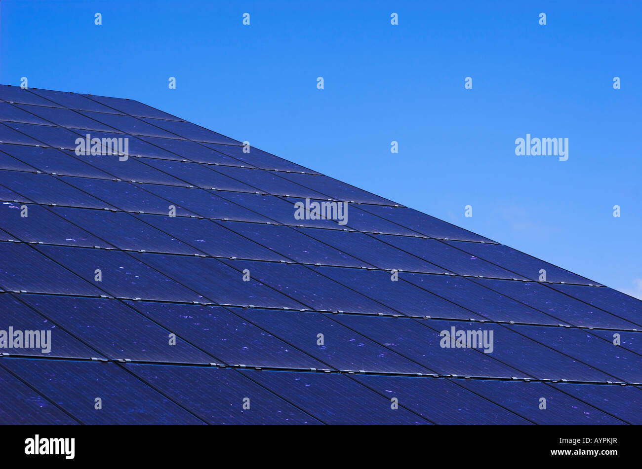 Pannelli solari fotovoltaici, CALIFORNIA, STATI UNITI D'AMERICA Foto Stock