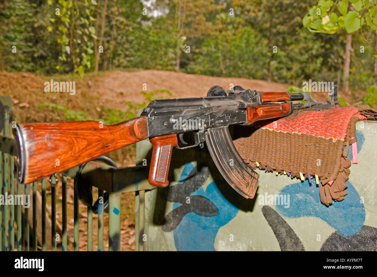 AK-47, fucile da assalto russo Foto Stock