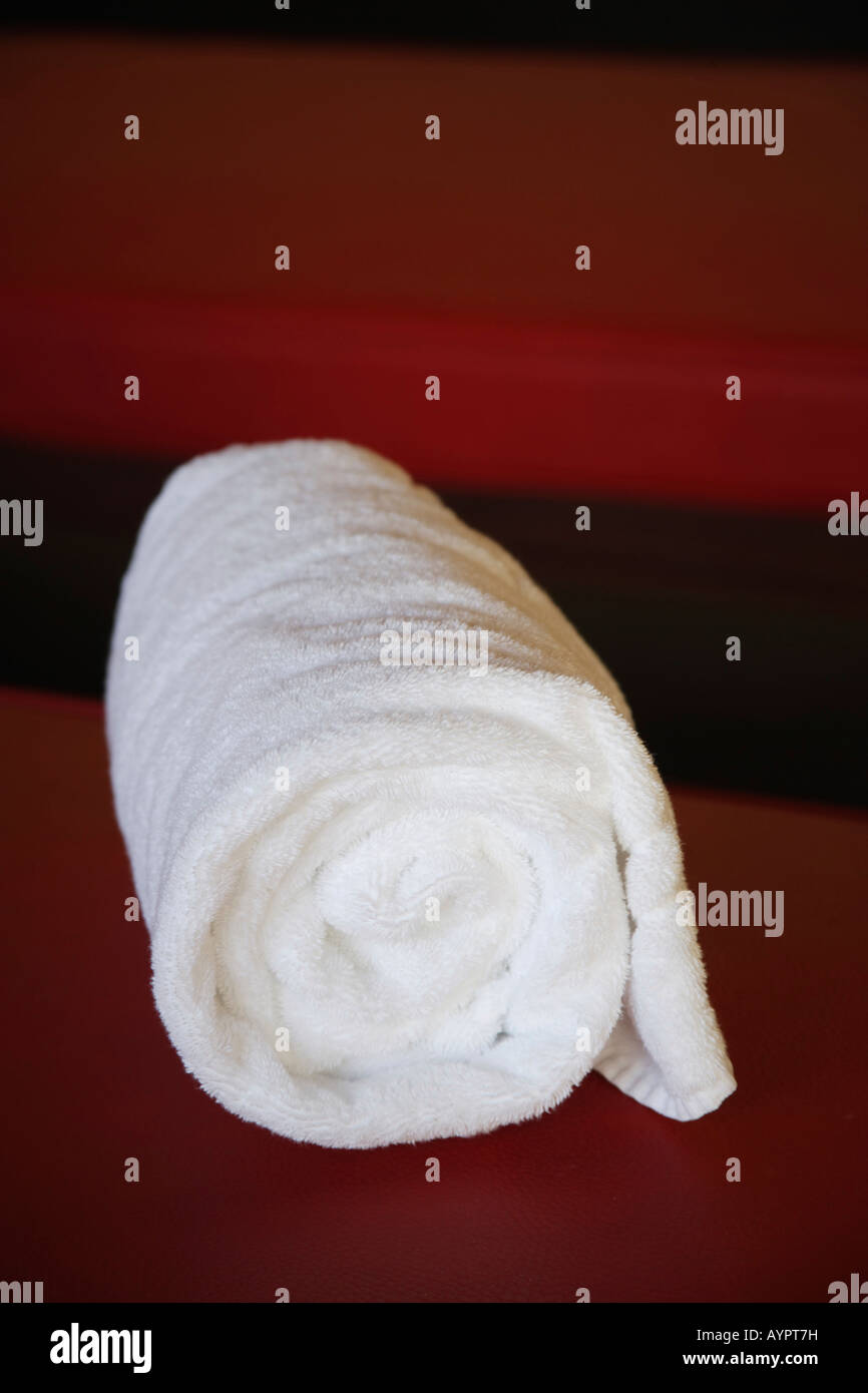 Asciugamano Bianco, La Rioja, Spagna Foto Stock