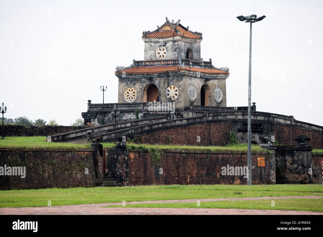 La cittadella imperiale, tonalità, Vietnam Foto Stock