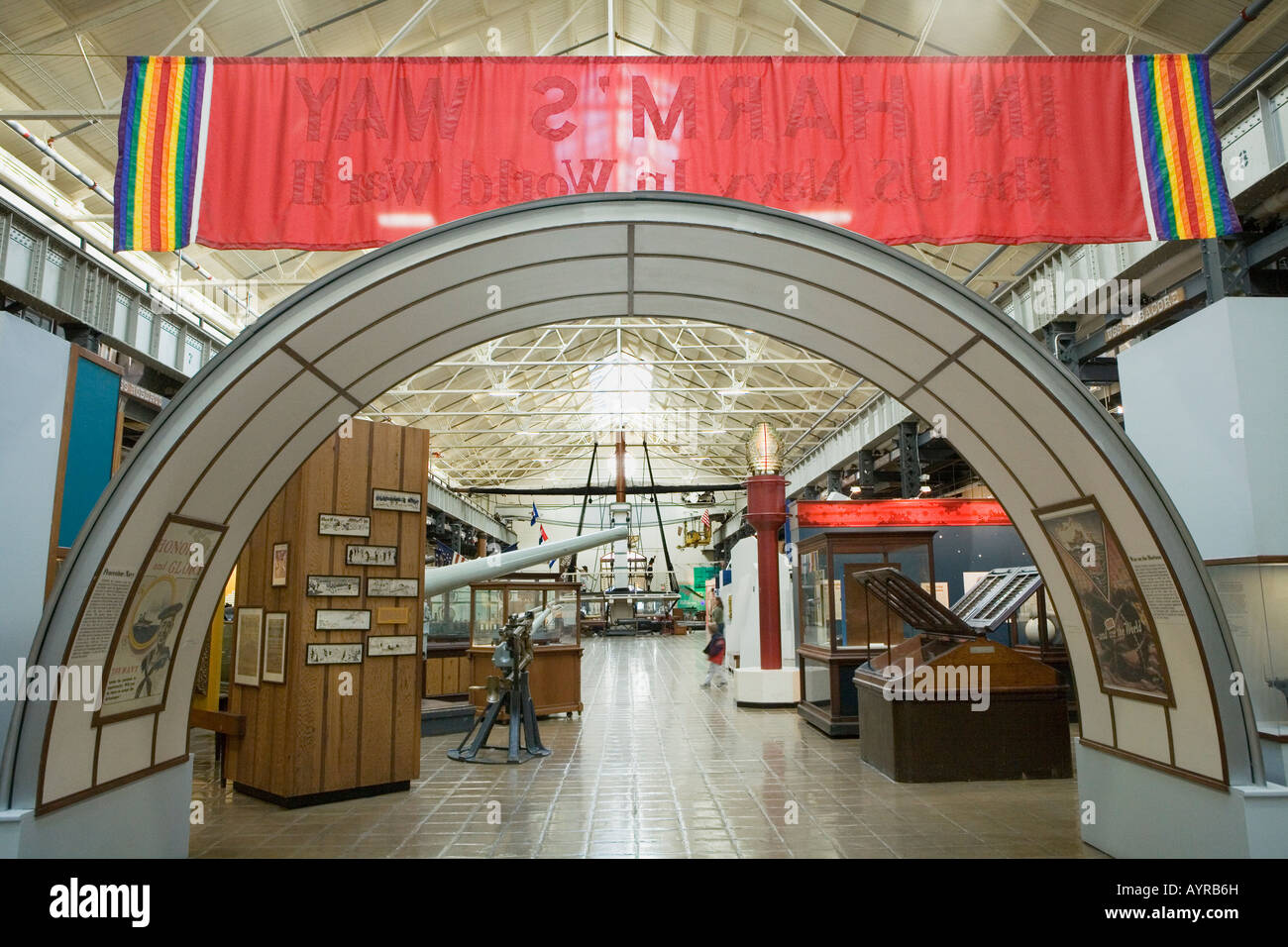 U S Marina Nazionale Museo Washington DC Foto Stock