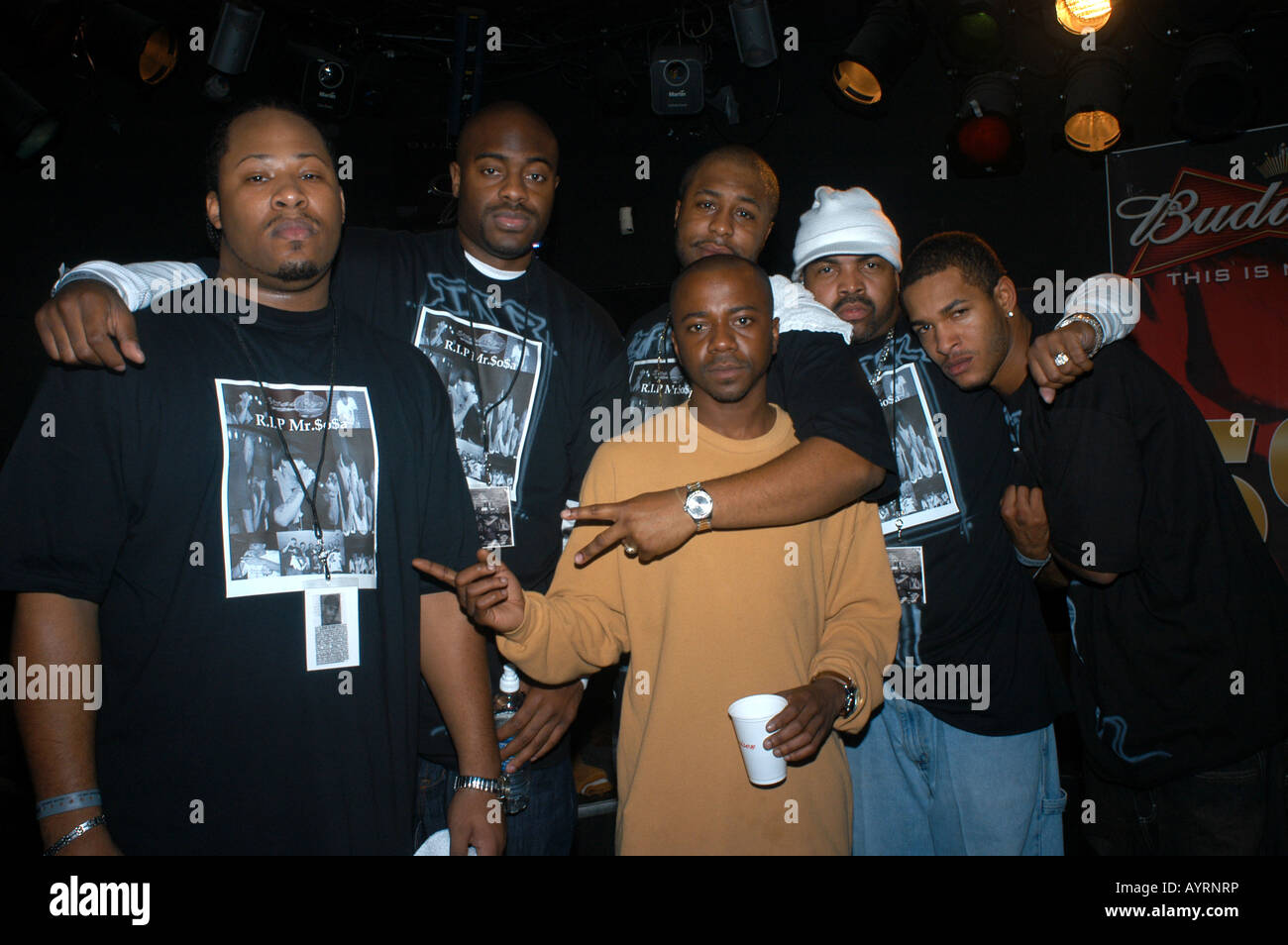 La Rap Band, StreetKor, Columbus Ohio USA FOTO DI GRUPPO Foto Stock