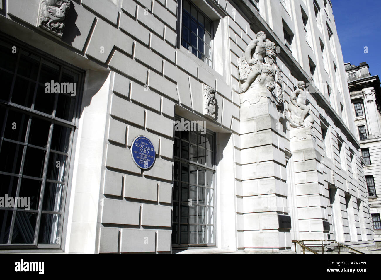 Scotland Yard sito whitehall LONDON REGNO UNITO 2008 Foto Stock