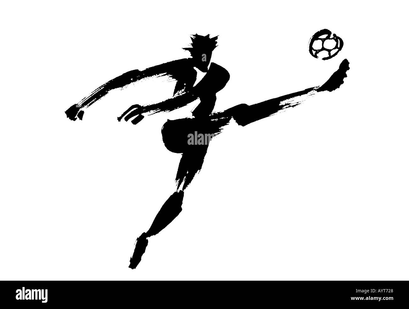 Illustrazione dello sport Foto Stock