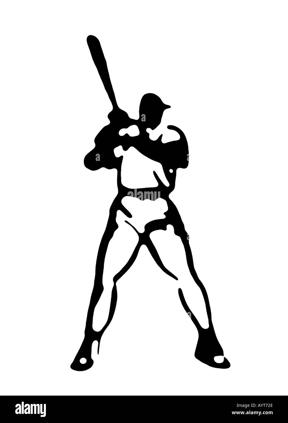 Illustrazione dello sport Foto Stock