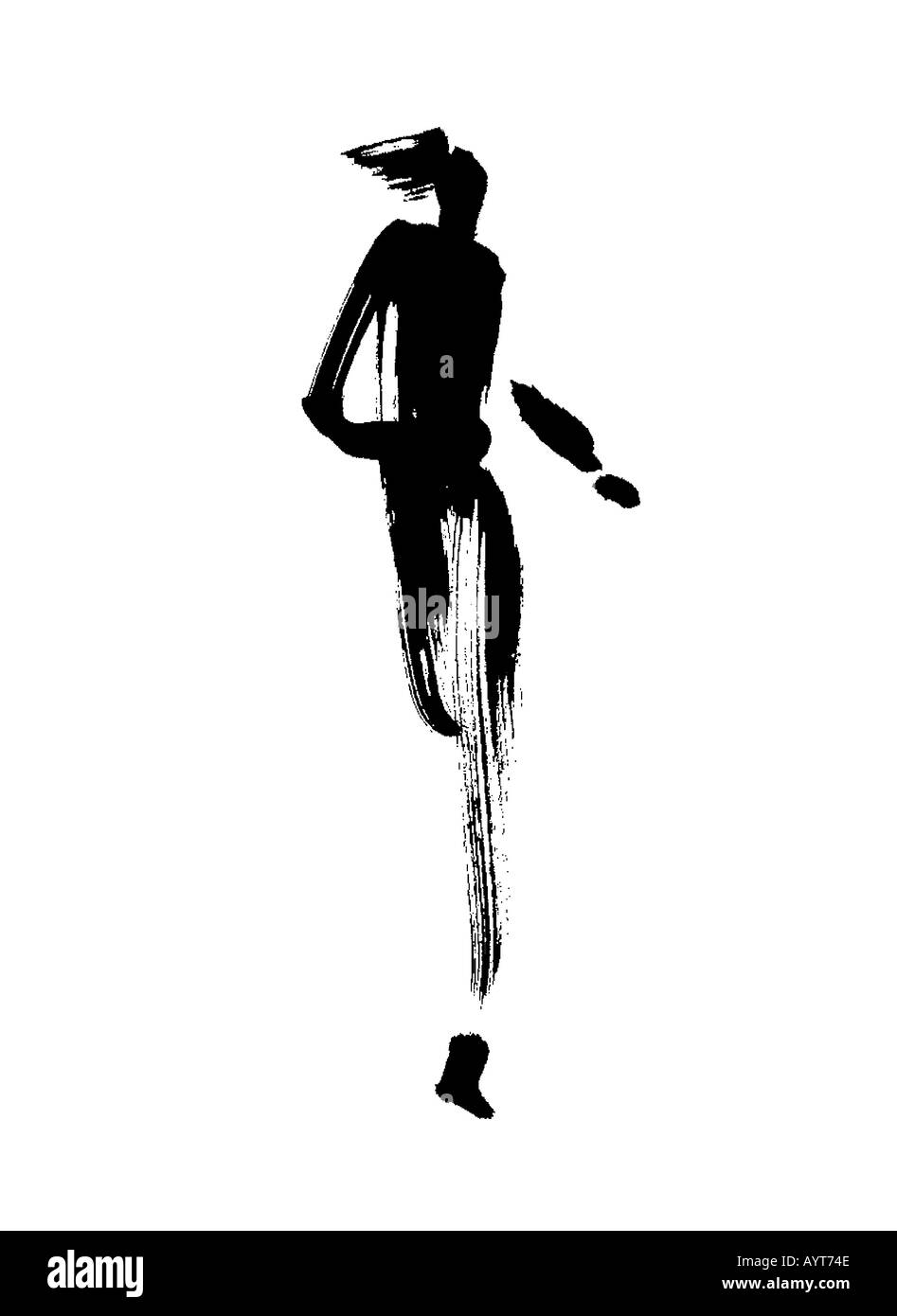 Illustrazione dello sport Foto Stock