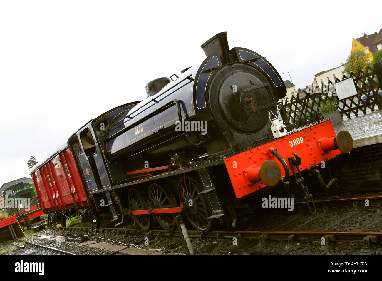 Norfolk Sheringham North Norfolk locomotore ferroviario Foto Stock