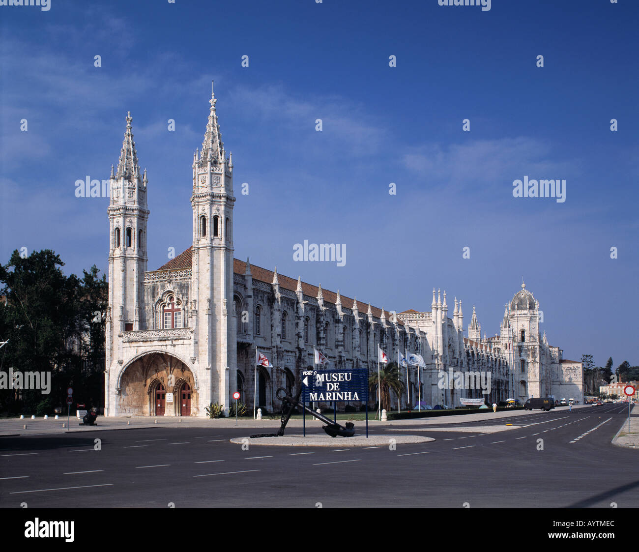 In Jeronimuskloster Lissabon-Belem Foto Stock