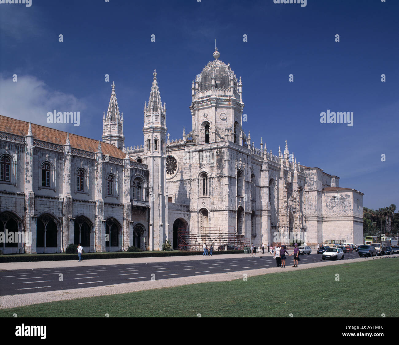 In Jeronimuskloster Lissabon-Belem Foto Stock