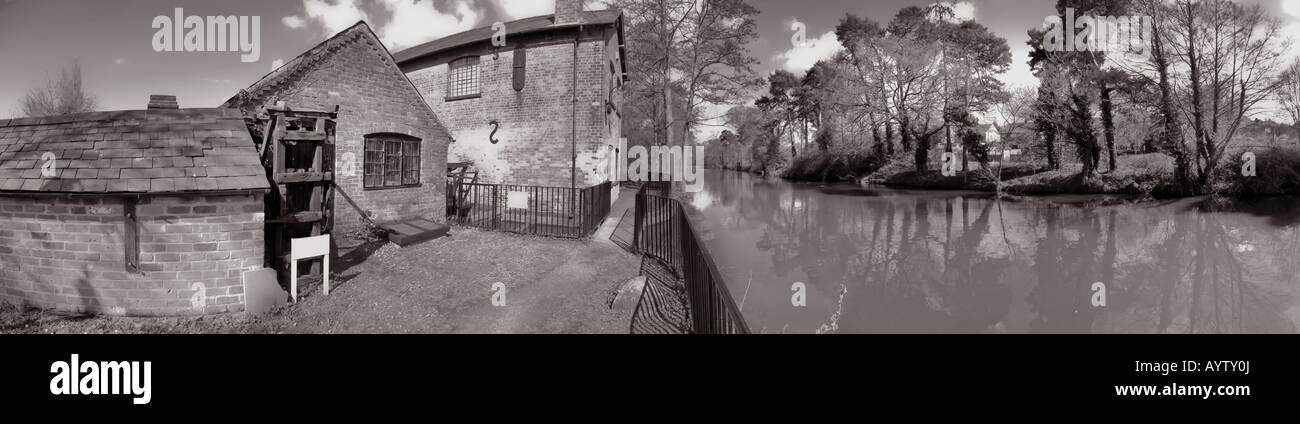La nazionale museo ago lungo il fiume freccia redditch worcestershire midlands uk Foto Stock