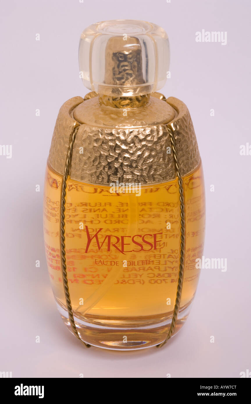 Yves Saint Laurent designer eau de toilette nice maleodoranti yvresse costosi profumi Foto Stock