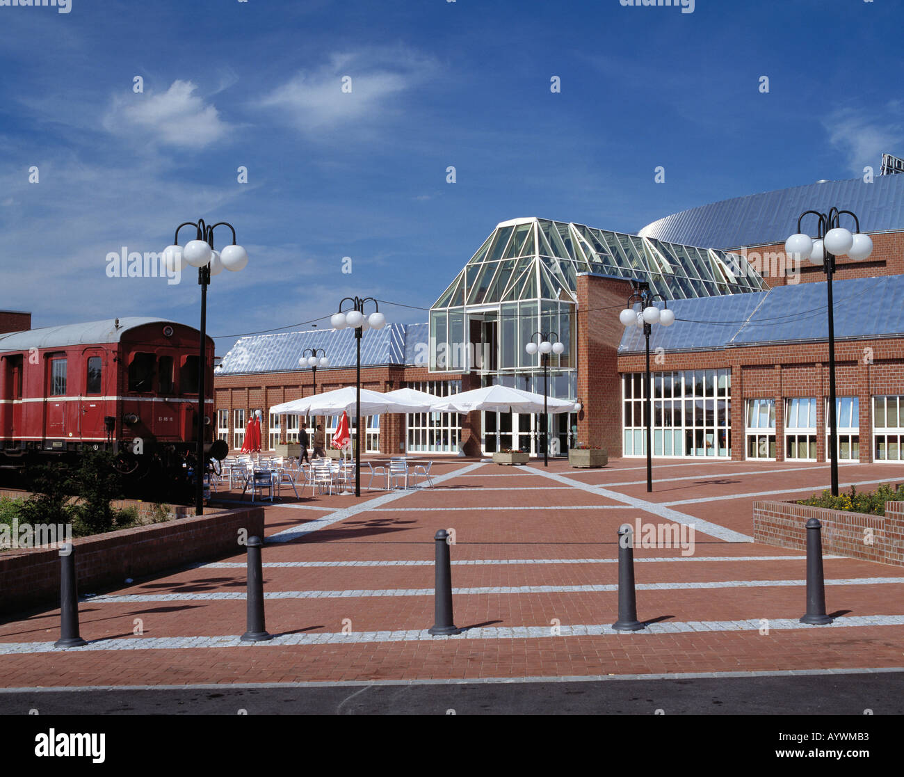 D-Bochum, la zona della Ruhr, Renania settentrionale-Vestfalia, Starlight Hall, teatro musicale, Starlight Express, cultura, Foto Stock