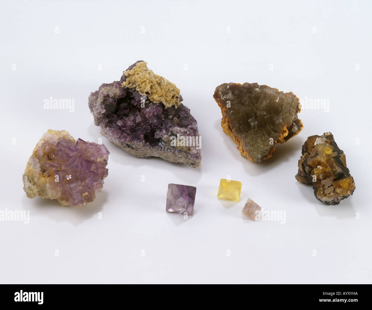 Fluorite Foto Stock