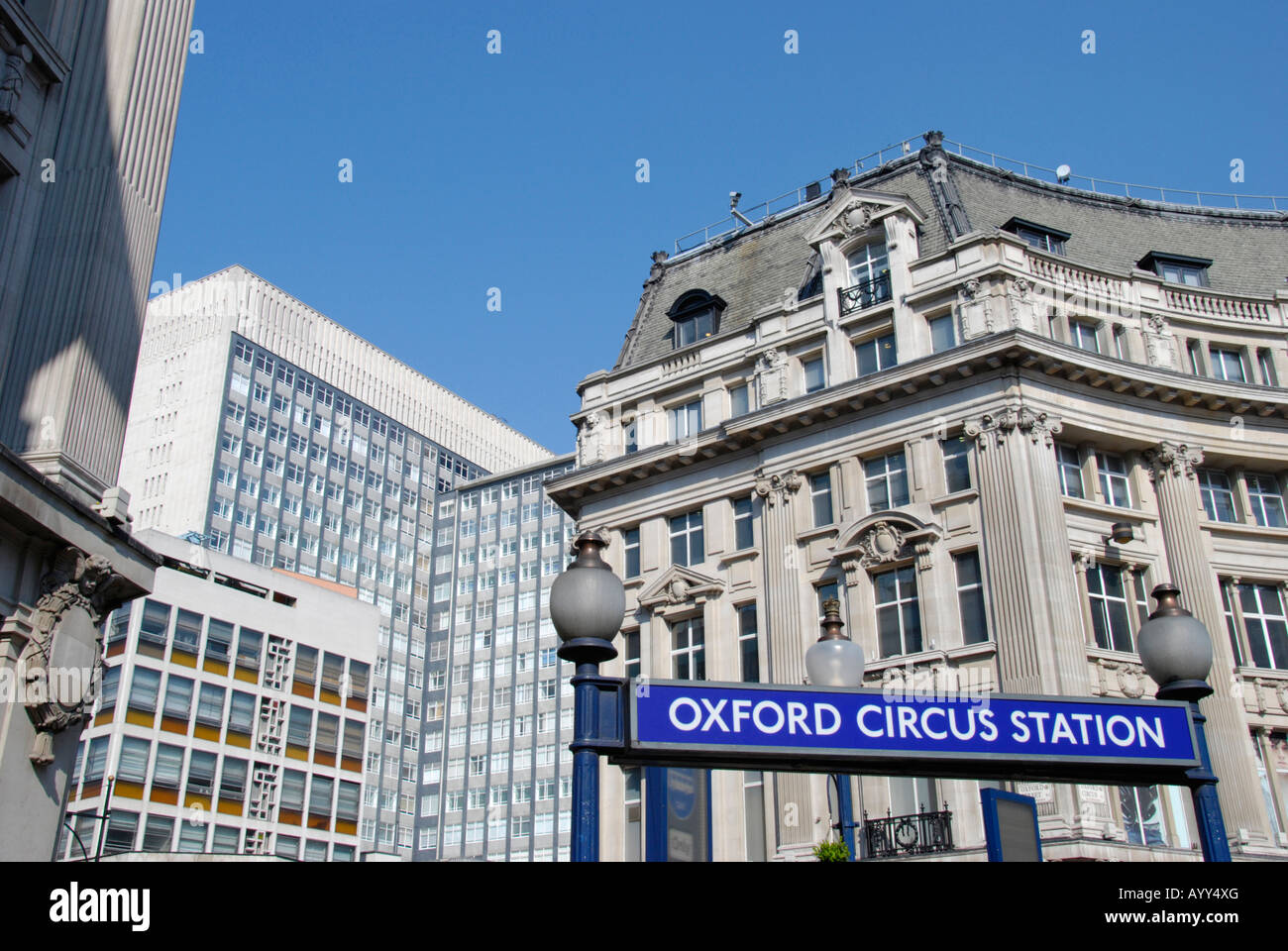 Oxford Circus London Inghilterra England Foto Stock