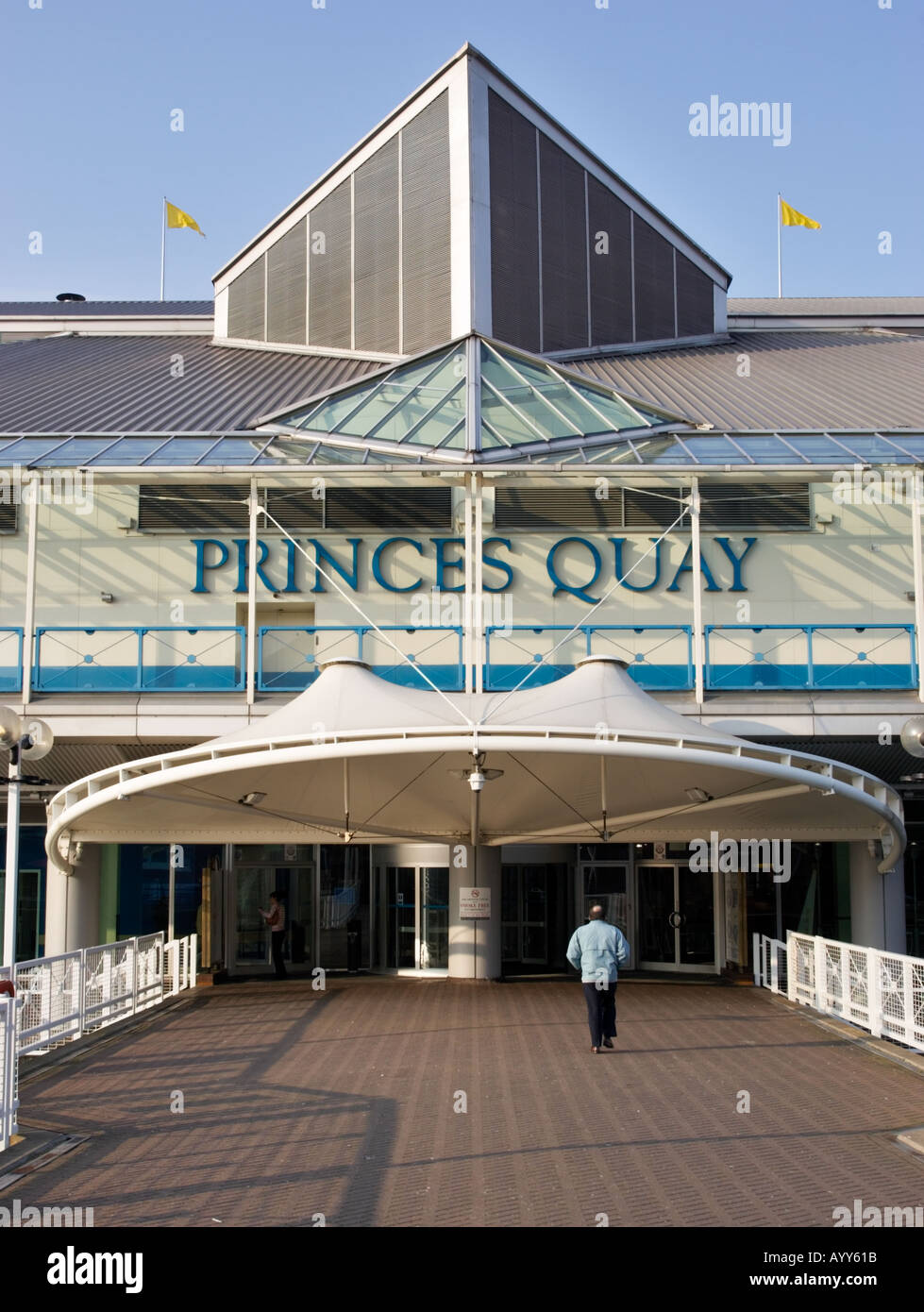 Princes Quay shopping center Hull East Yorkshire England Regno Unito Foto Stock