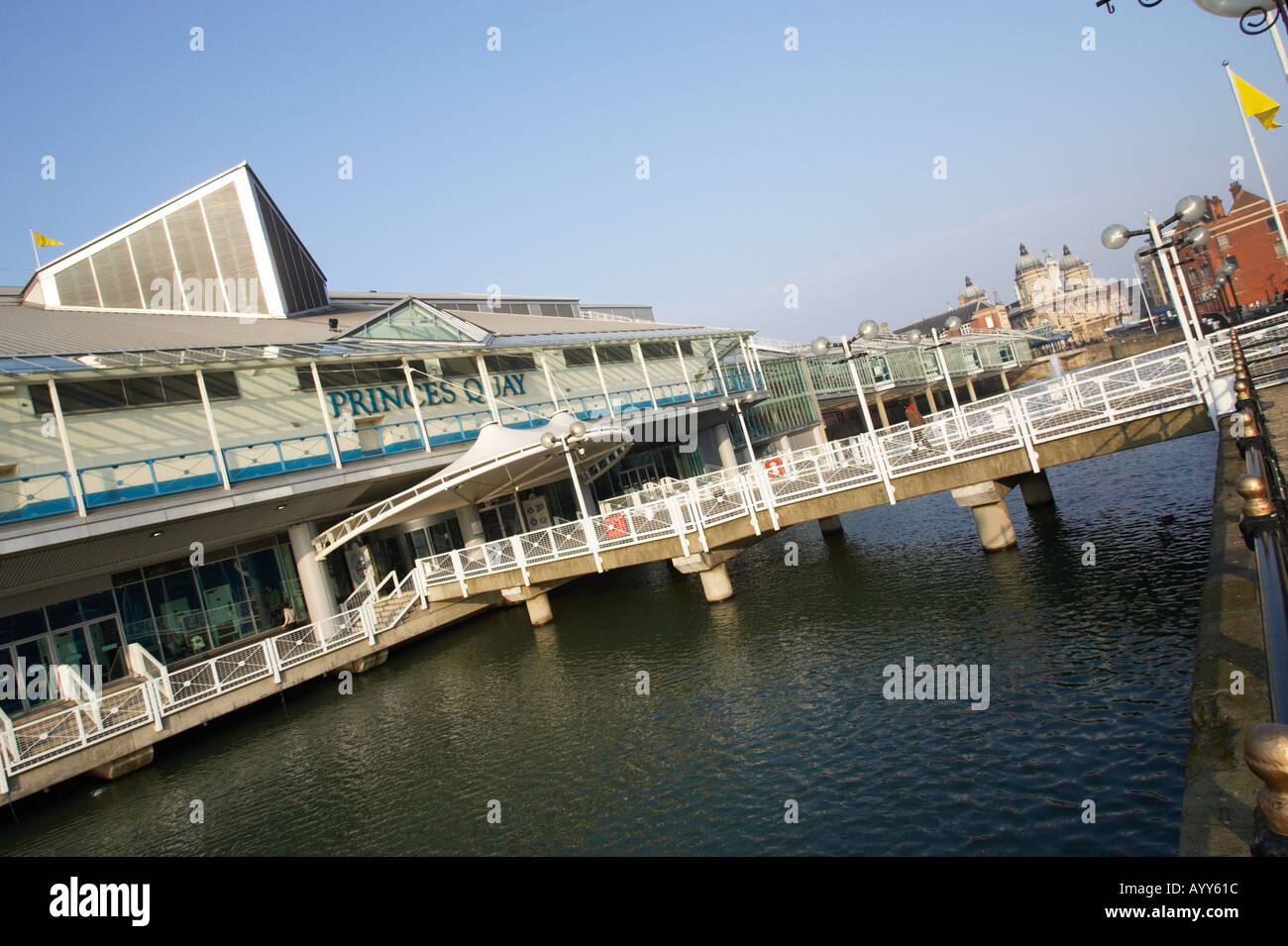 Princes Quay shopping center Hull East Yorkshire England Regno Unito Foto Stock