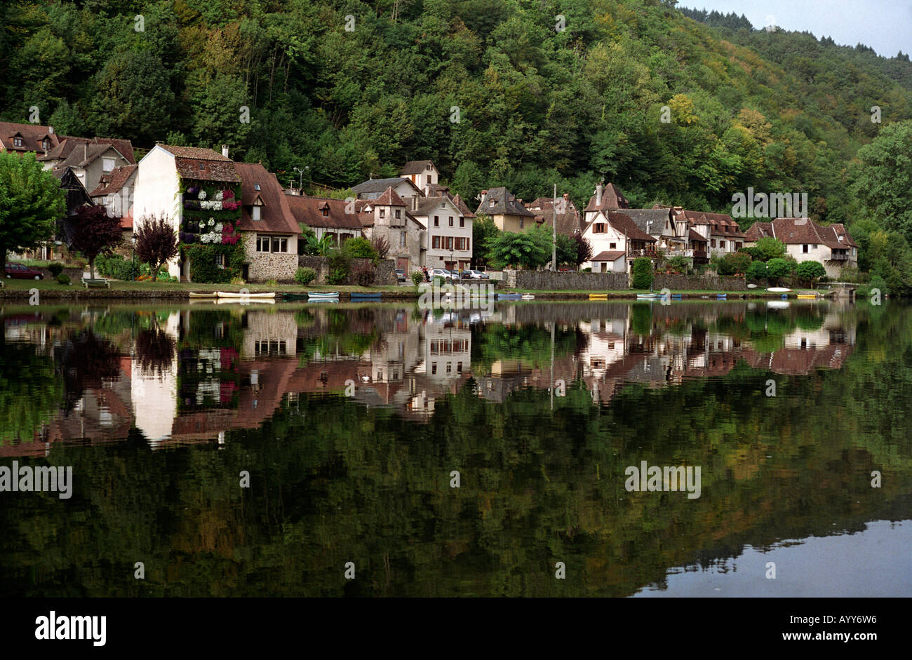 Beaulieu-sur-Dordogne, Francia Foto Stock