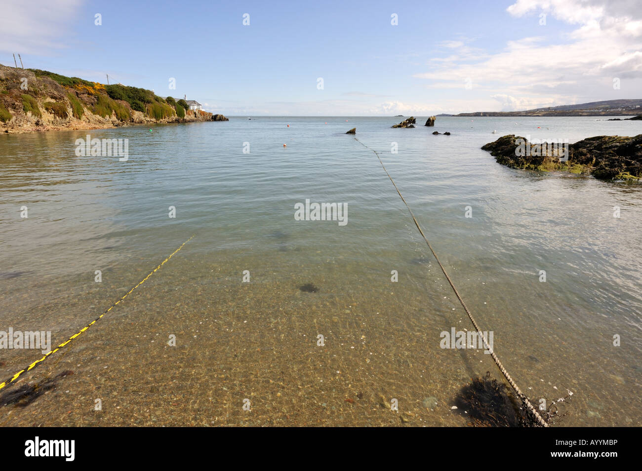 Bull Bay Anglesey Ynys Mon North Wales Cymru UK per solo uso editoriale Foto Stock