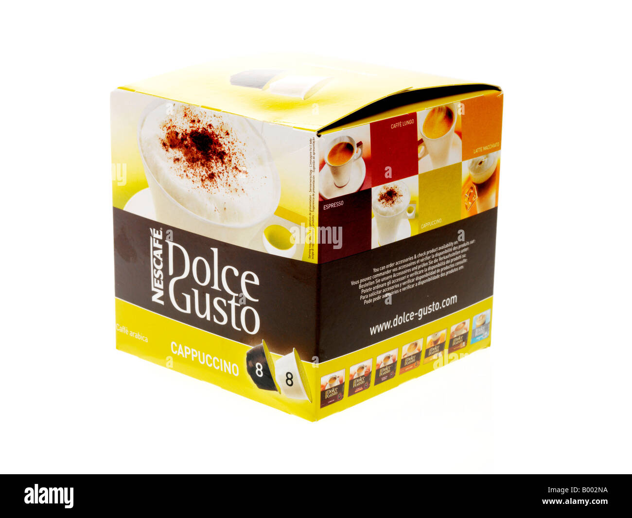 Cappuccino cialde Foto Stock