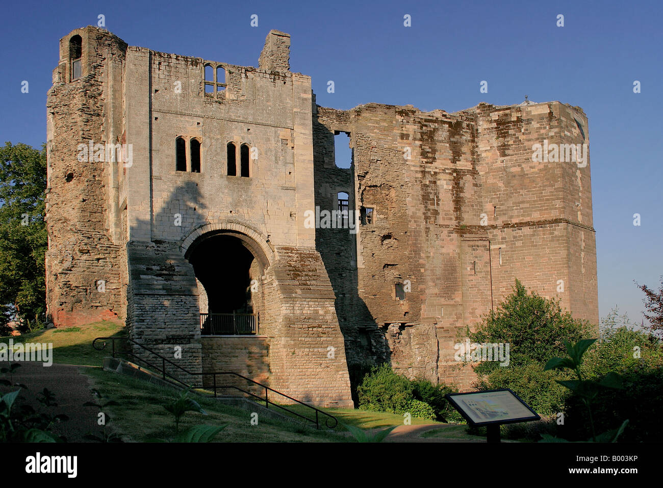 Il castello di Newark Newark on Trent Nottinghamshire Inghilterra Gran Bretagna REGNO UNITO Foto Stock