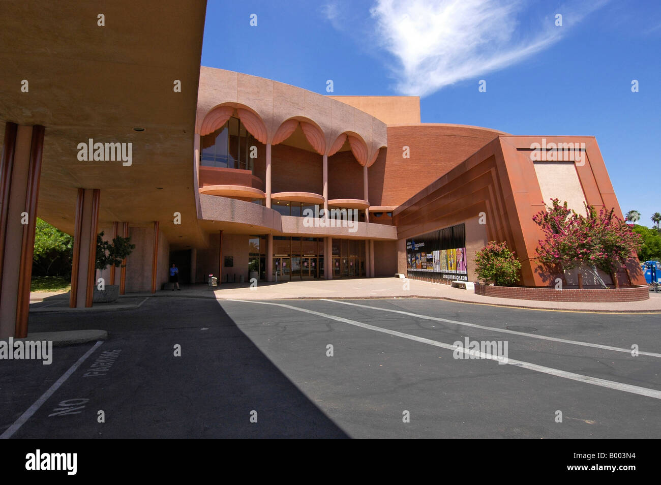 Grady memorial Gammage Auditorium all'Arizona State University campus Tempe AZ Frank Lloyd Wright architetto Foto Stock
