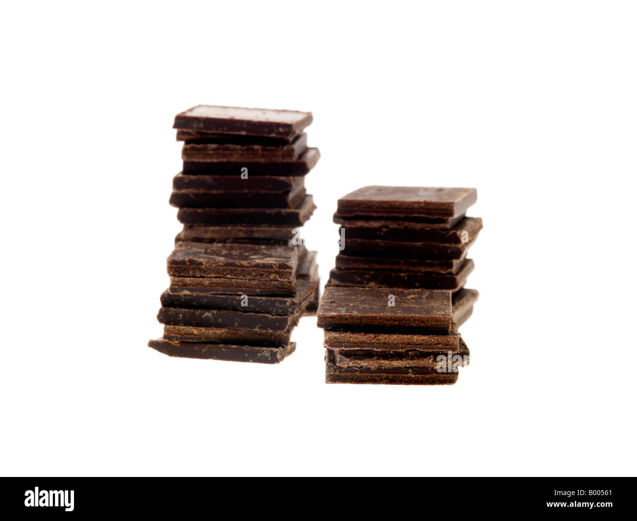 Il cioccolato di cottura Foto Stock