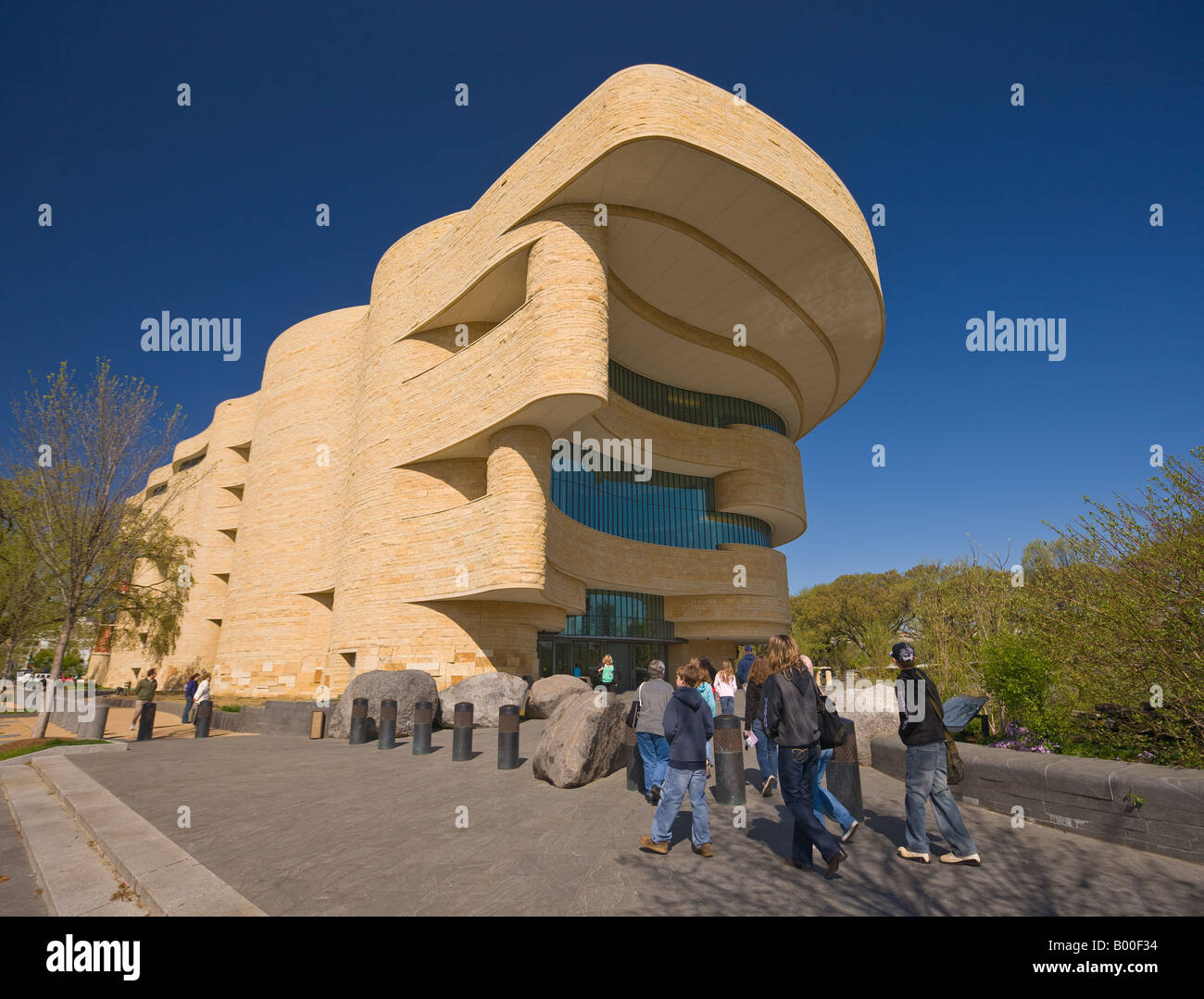WASHINGTON DC USA lo Smithsonian National Museum of American Indian Foto Stock
