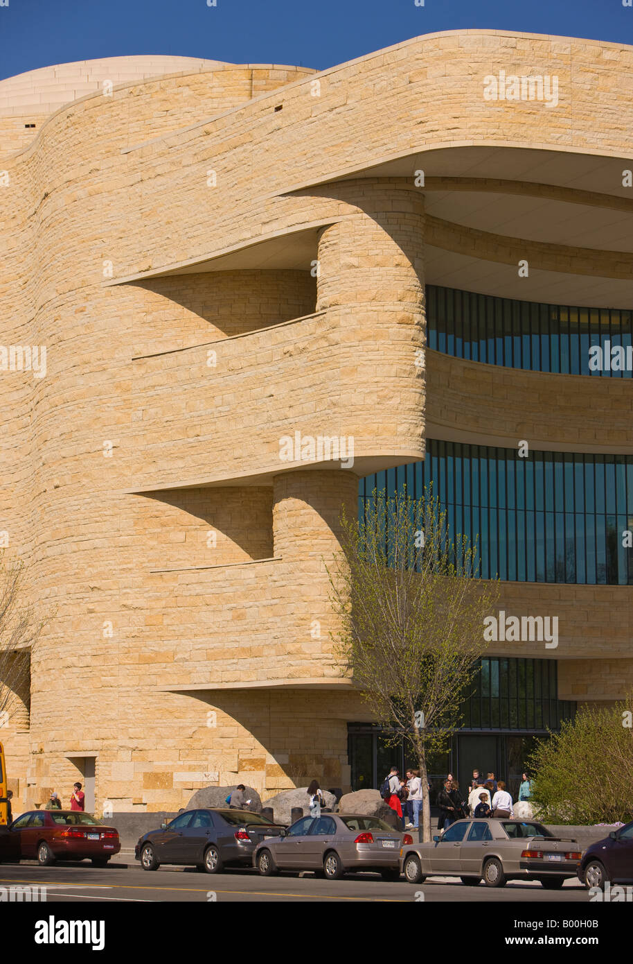 WASHINGTON DC USA lo Smithsonian National Museum of American Indian Foto Stock