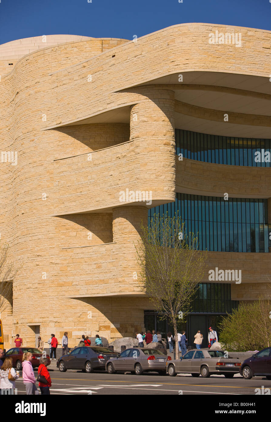 WASHINGTON DC USA lo Smithsonian National Museum of American Indian Foto Stock