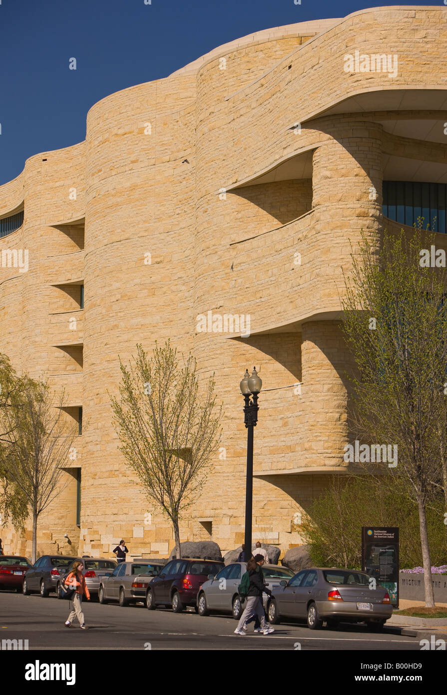 WASHINGTON DC USA lo Smithsonian National Museum of American Indian Foto Stock