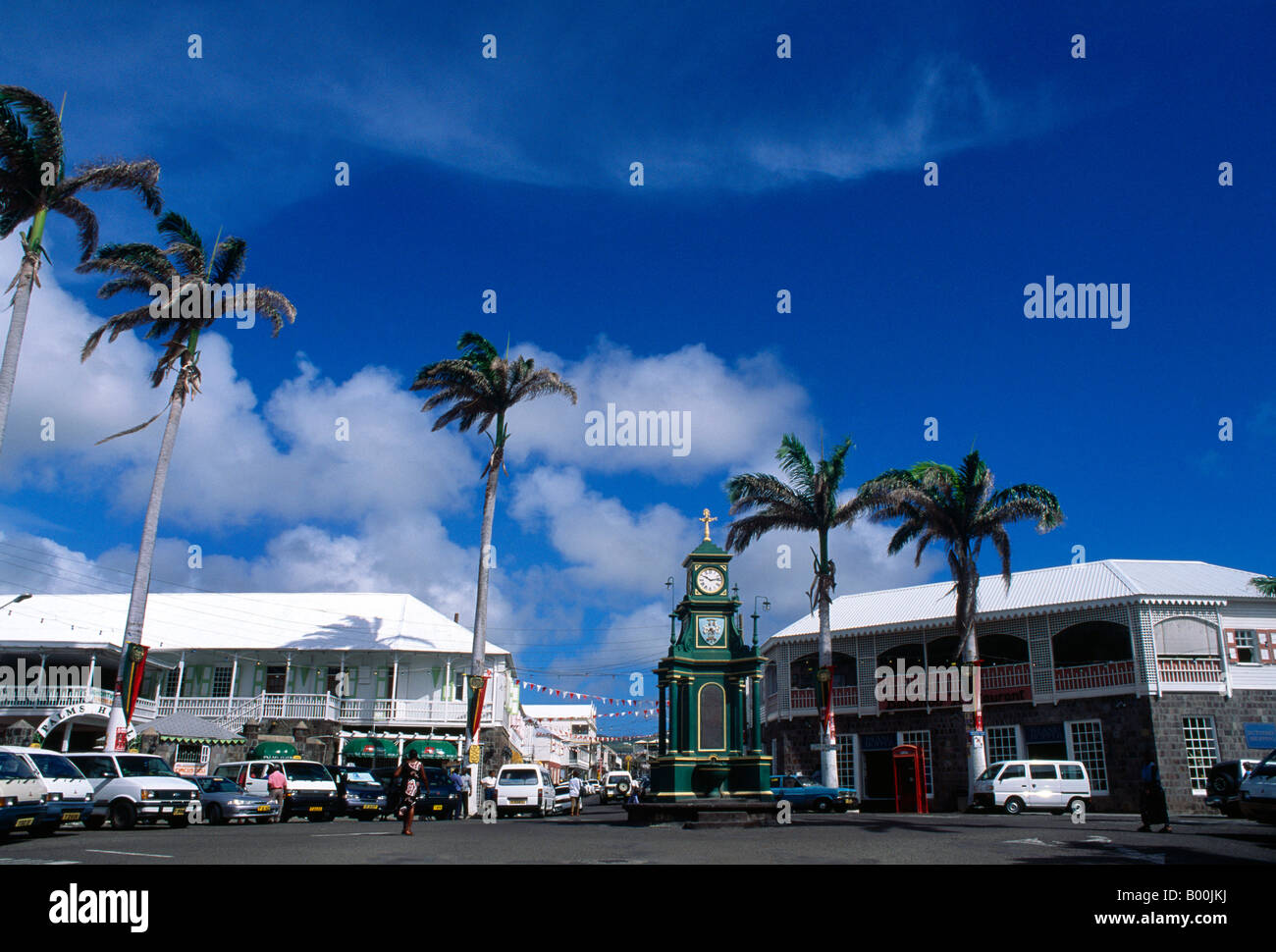 Basseterre St Kitts Circus Foto Stock