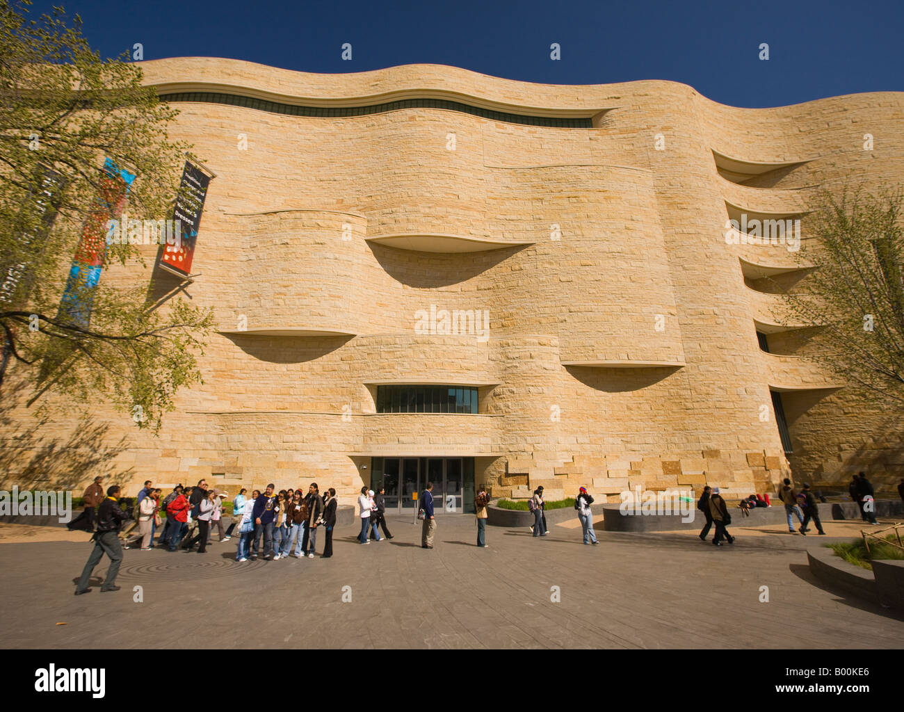 WASHINGTON DC USA lo Smithsonian National Museum of American Indian Foto Stock
