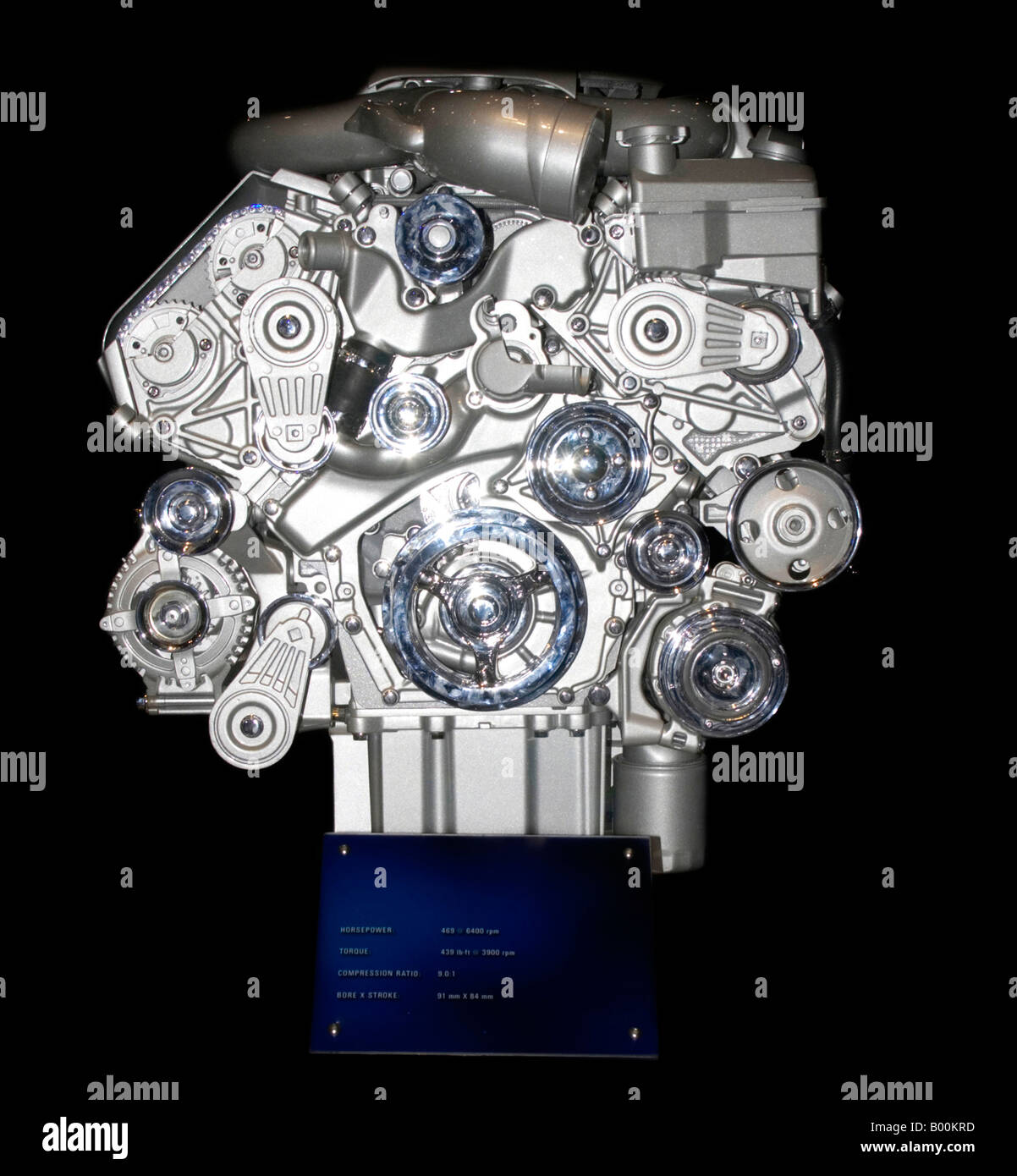 Auto motore visualizzato sul car show in NYC, 2007 Foto Stock