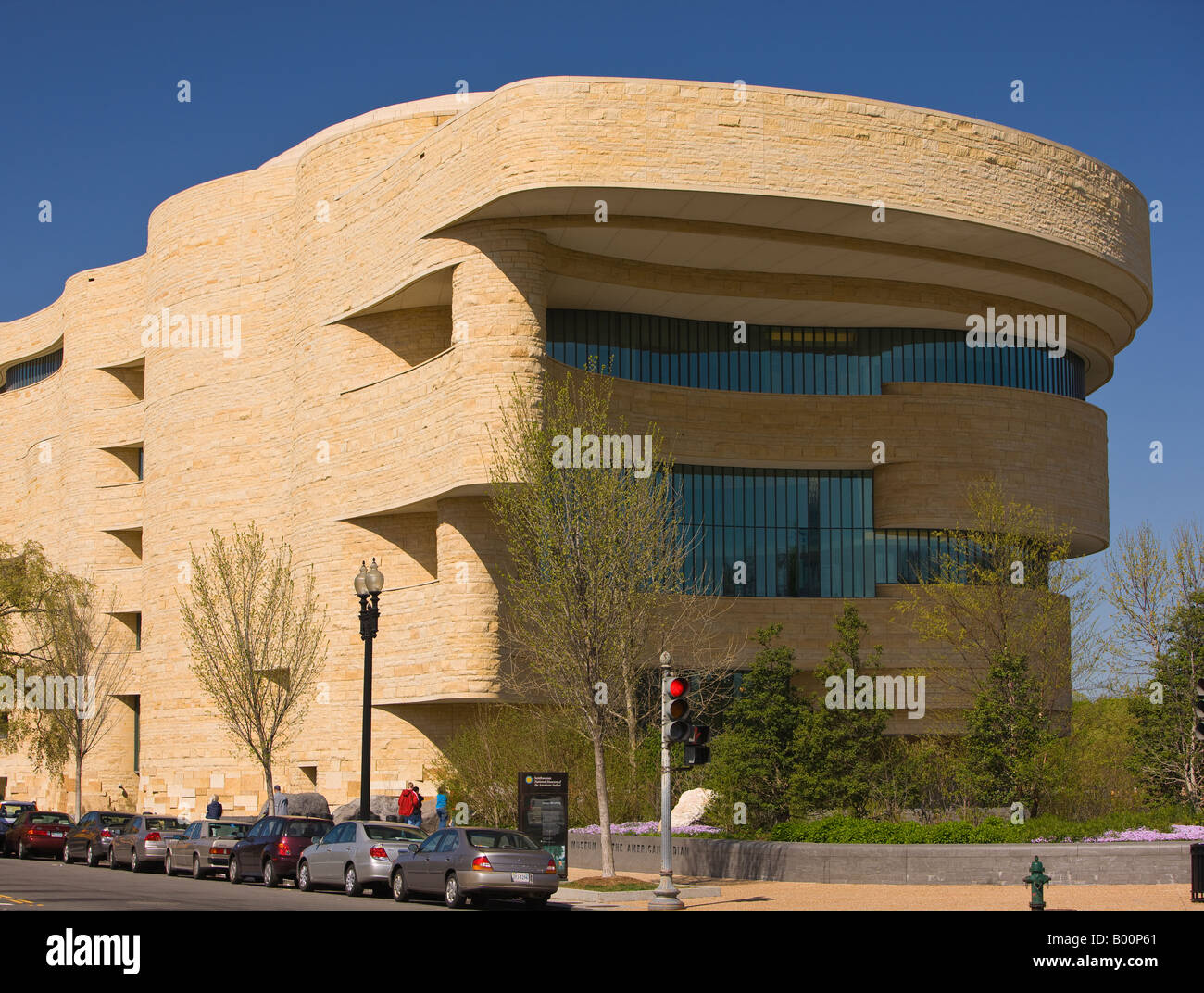 WASHINGTON DC USA lo Smithsonian National Museum of American Indian Foto Stock