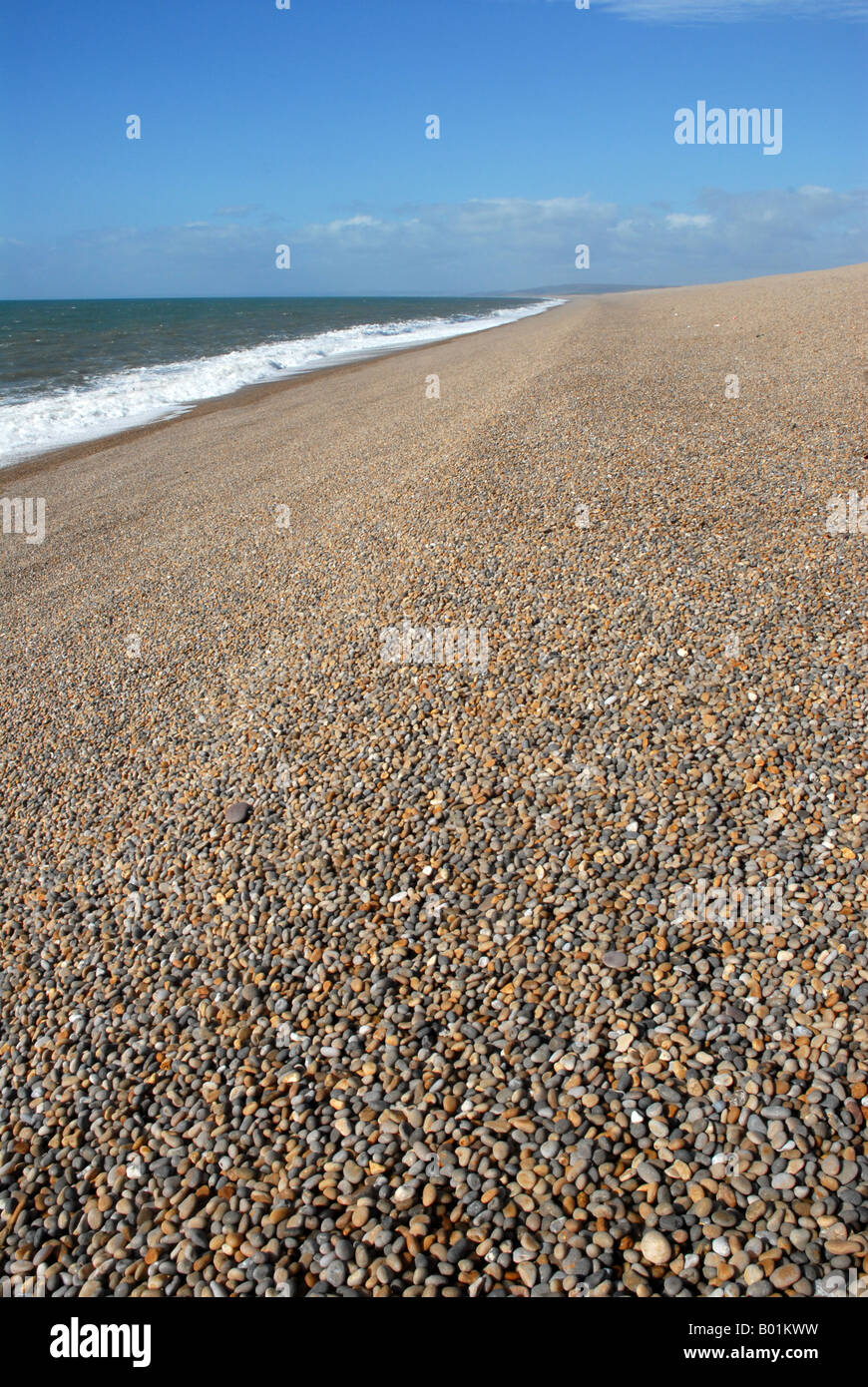 Pietre su Chesil Beach Dorset Foto Stock