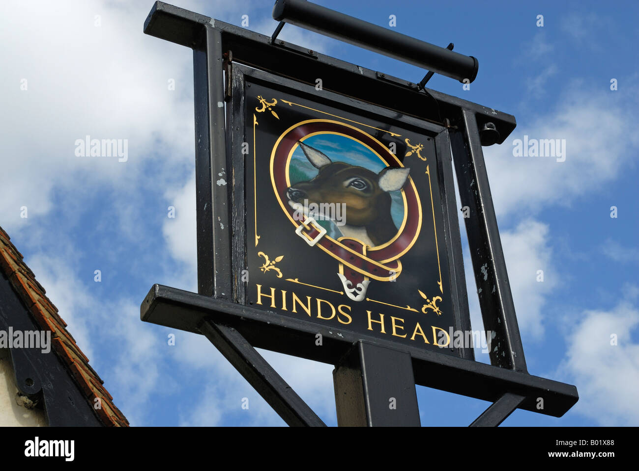 Hind's Head Pub, Bray Foto Stock
