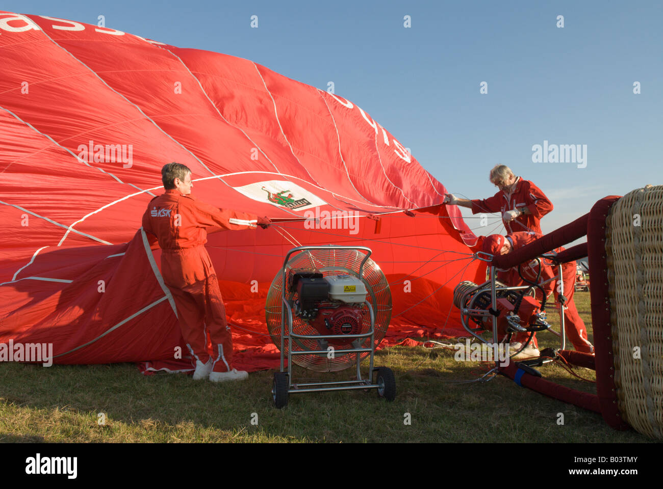 Lorraine mondial hot air balloon festival Foto Stock