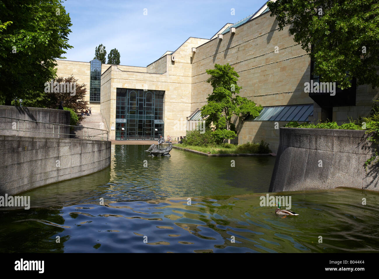 Alte Pinakothek di Monaco di Baviera, Germania Foto Stock