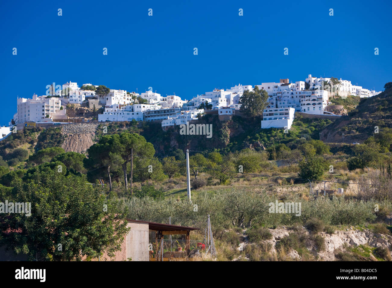 Città di Mojacar, Costa de Almeria, provincia di Almeria, Andalusia (Andalucia), Spagna, Europa. Foto Stock