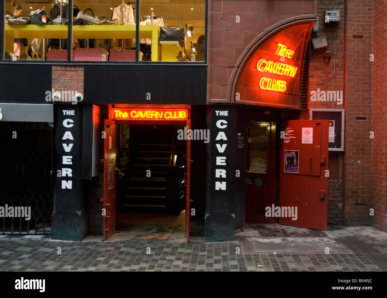 Cavern Club di Liverpool Foto Stock