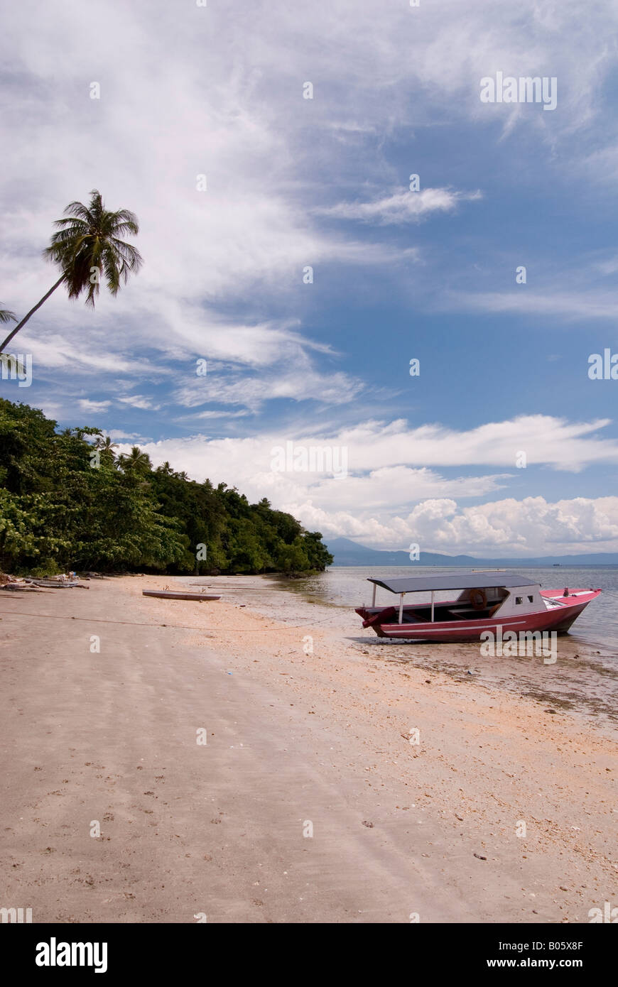 Bunaken Island, isola di Sulawesi, Indonesia Foto Stock