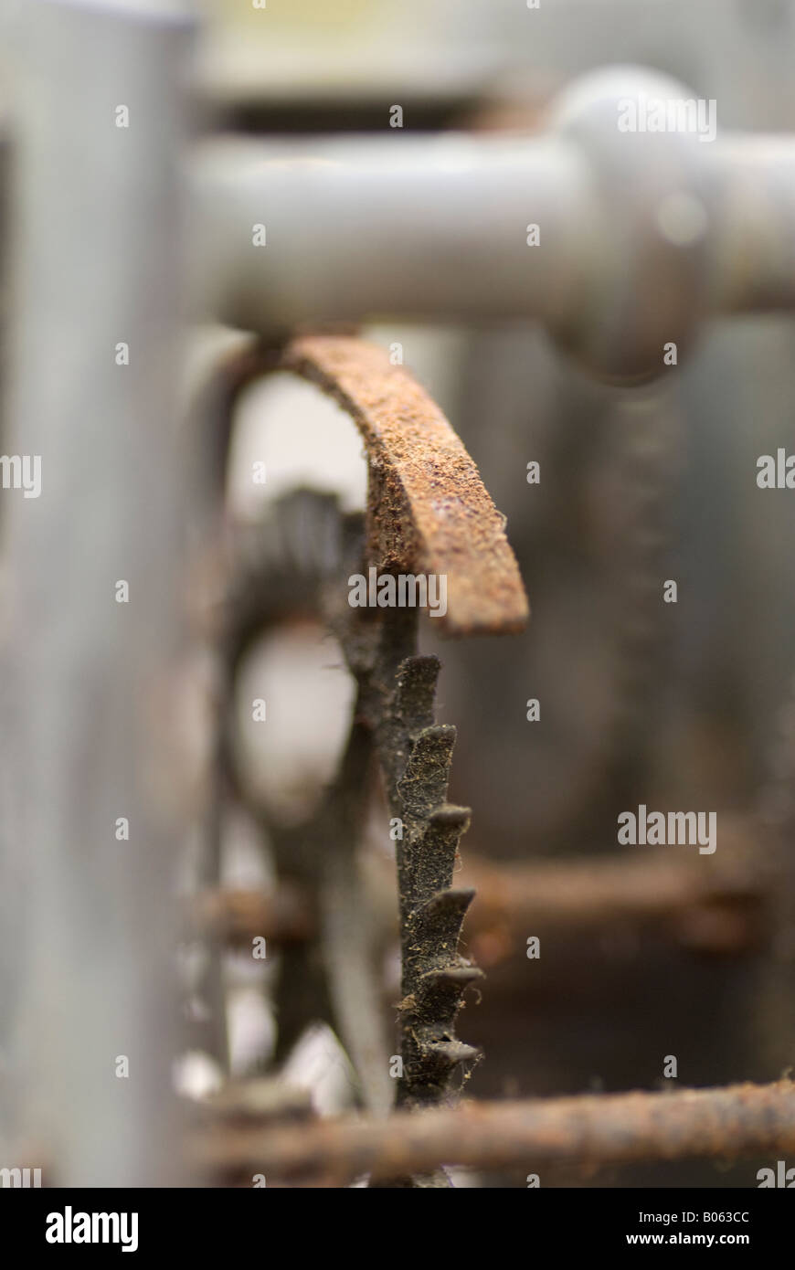 Movimento dell'orologio Foto Stock