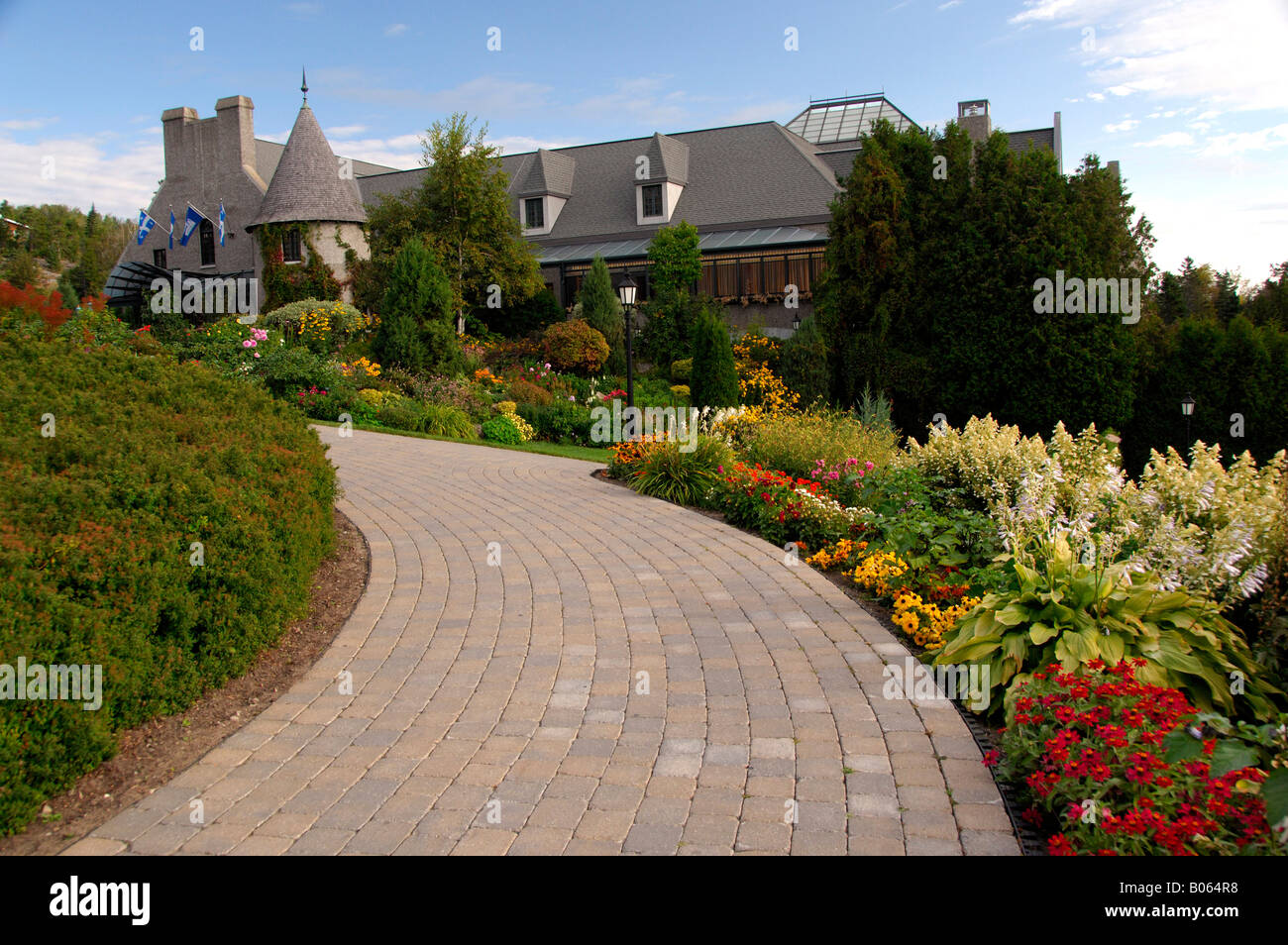 Canada, Québec. Pointe-au-Pic, Fairmont Le Manoir Richelieu, casinò Charlevoix. PR. Foto Stock