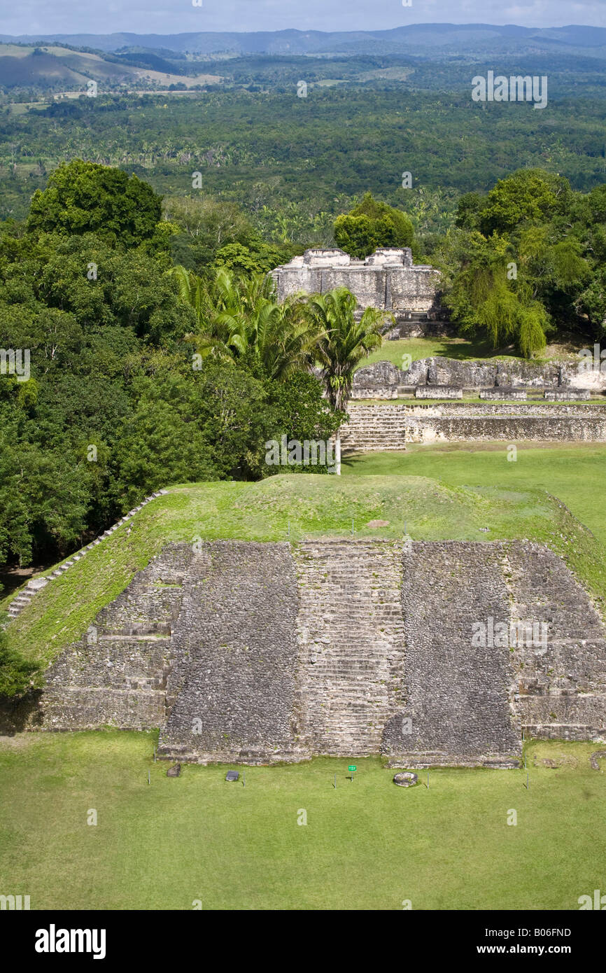 Belize, San Iguacio, Xunantunich rovine Foto Stock