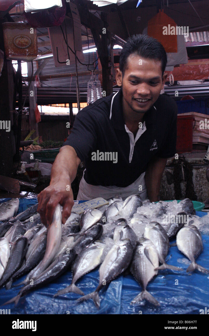 Chow mercato Kit a Kuala Lumpur in Malesia Foto Stock