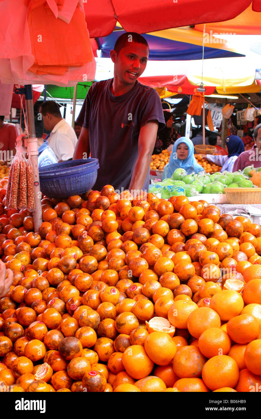 Chow mercato Kit a Kuala Lumpur in Malesia Foto Stock