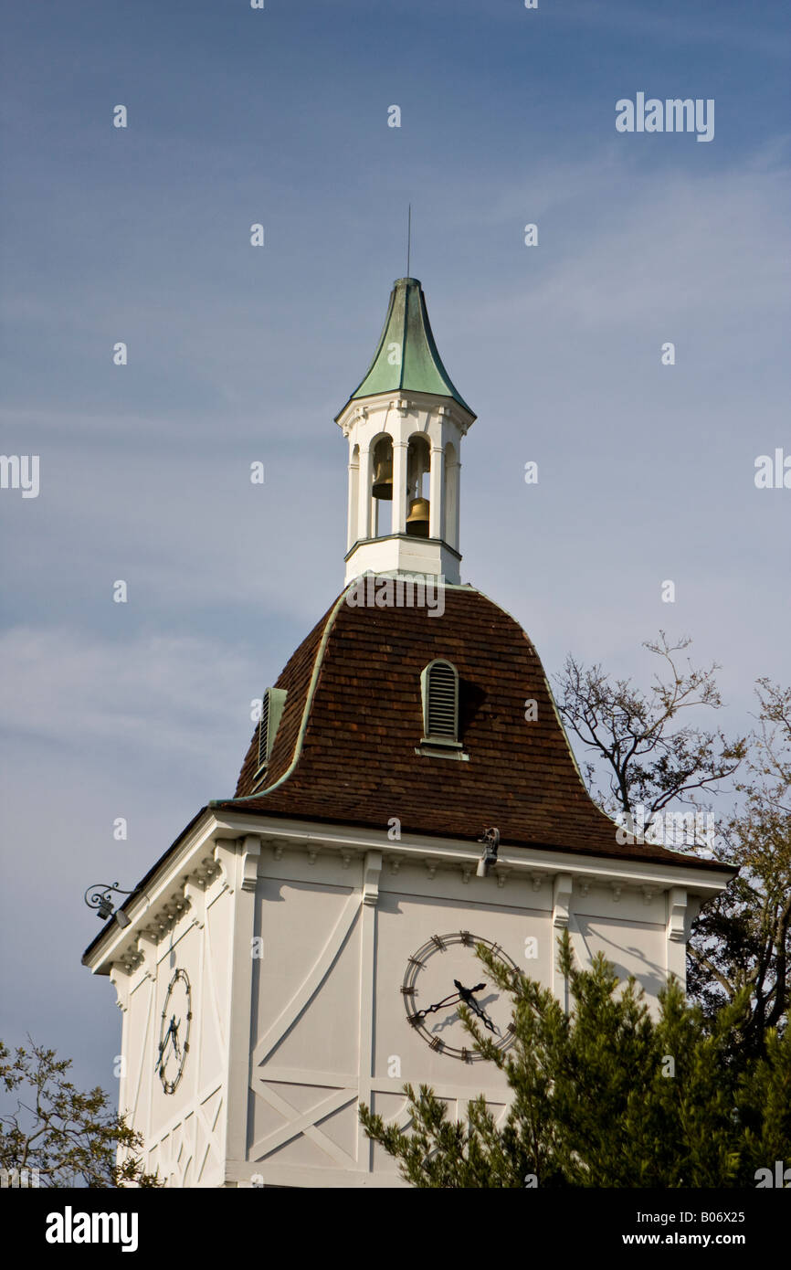Roof Top Steeple del ristorante al Busch Gardens Tampa Bay Florida FL USA U S America Foto Stock