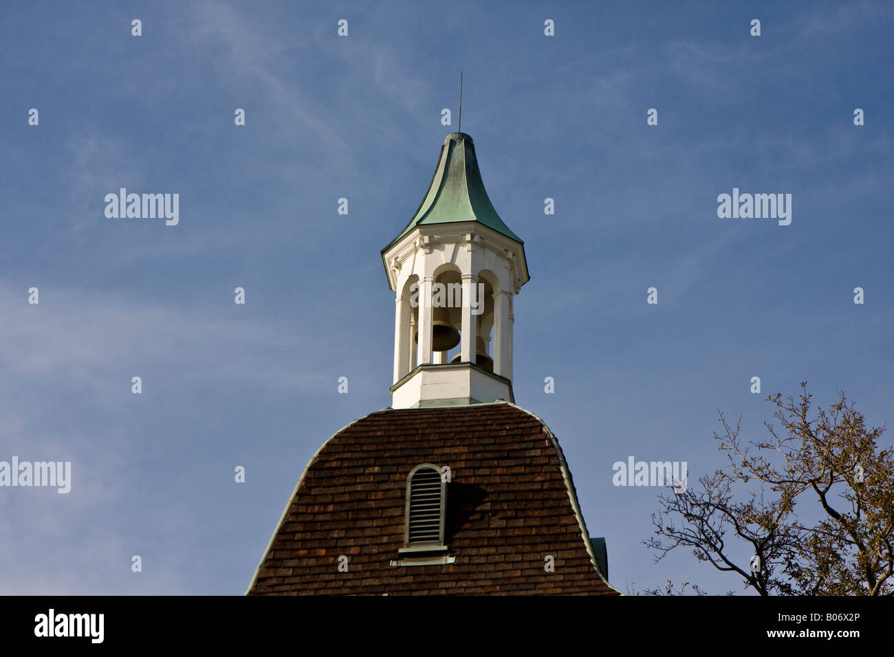 Roof Top Steeple del ristorante al Busch Gardens Tampa Bay Florida FL USA U S America Foto Stock